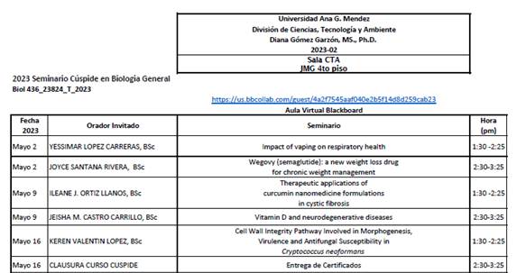 informe tabla