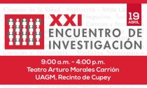 logo de XXI ENCUENTRO DE INVESTIGACIÓN