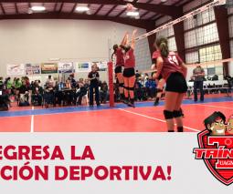 estudiantes atletas de Voleibol