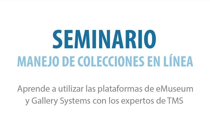 SEMINARIO MANEJO DE COLECCIONES EN LÍNEA