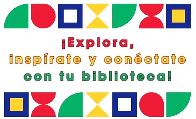 Biblioteca diseños geométricos en colores