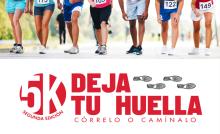 corredores con logo de 5K Deja tu huella