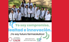 grupo de estudiantes de farmacia